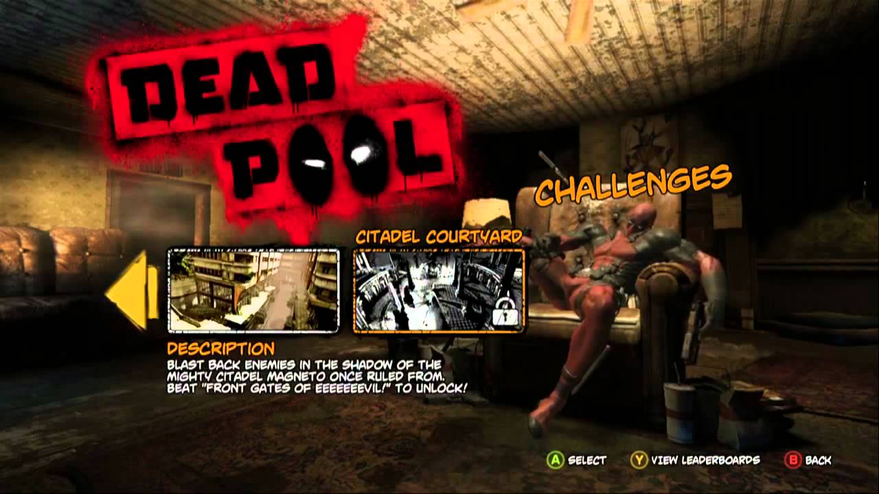 Deadpool: The Game Challenge Mode Gameplay