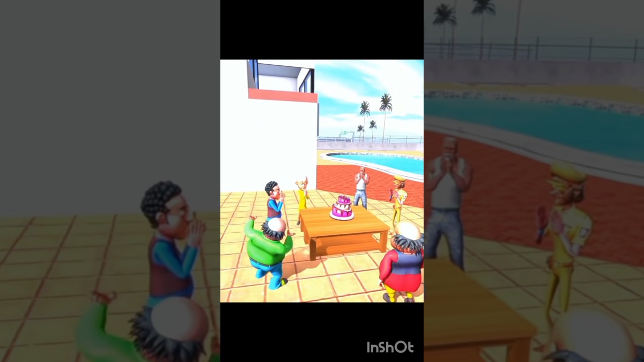 Colourful Train eater houses attack on Motu patlu In Indian Bike's driving 3D