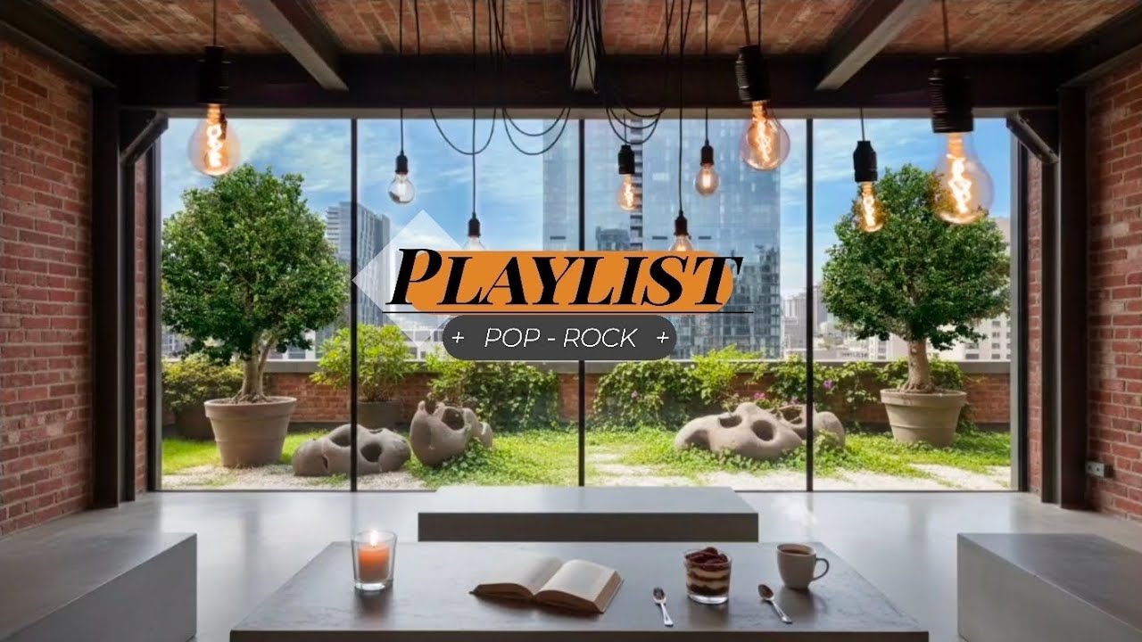 [Playlist] 🌆 모던 로프트 팝록 사운드, 도시 스카이라인 그린 뷰 (Urban Modern Loft Pop-Rock & City Skyline Green Vibes) 🎸☕