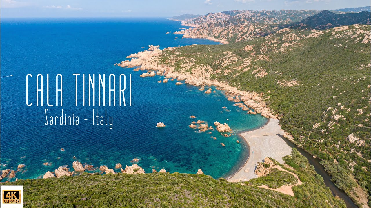 🇮🇹 4K drone video of Cala Tinnari, Sardinia, Italy.