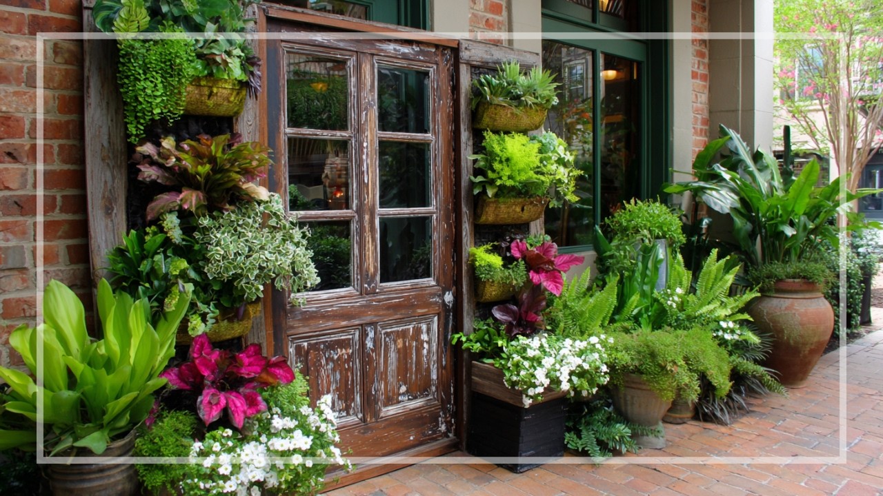 Repurposed Junk Vintage Garden Ideas to Elevate Small Outdoor Spaces the Modern Way