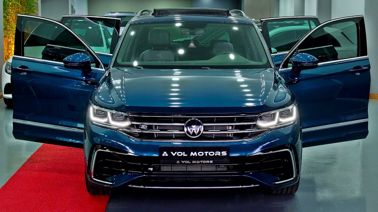 Volkswagen Tiguan 2021 года - Детали экстерьера и интерьера (замечательный внедорожник)