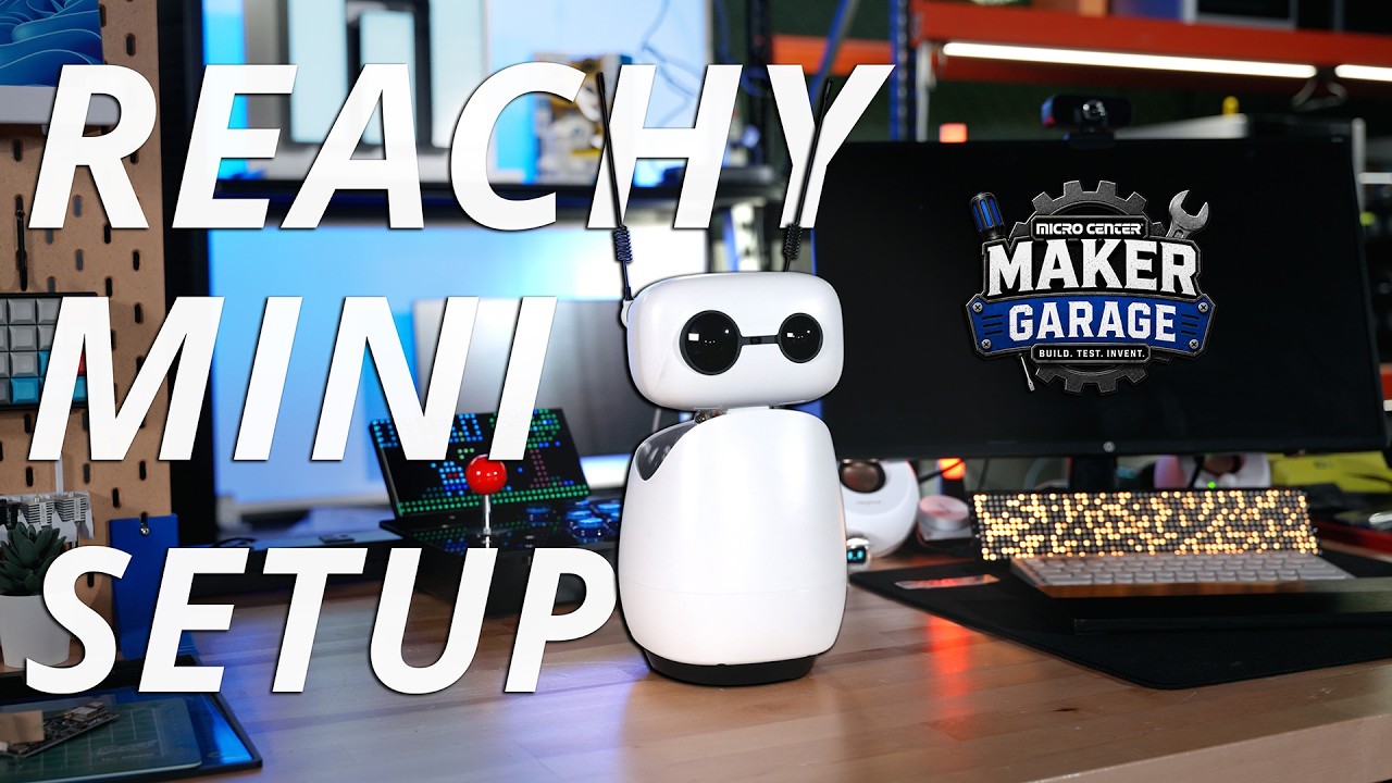 We Built a Robot at Micro Center: Reachy Mini Setup