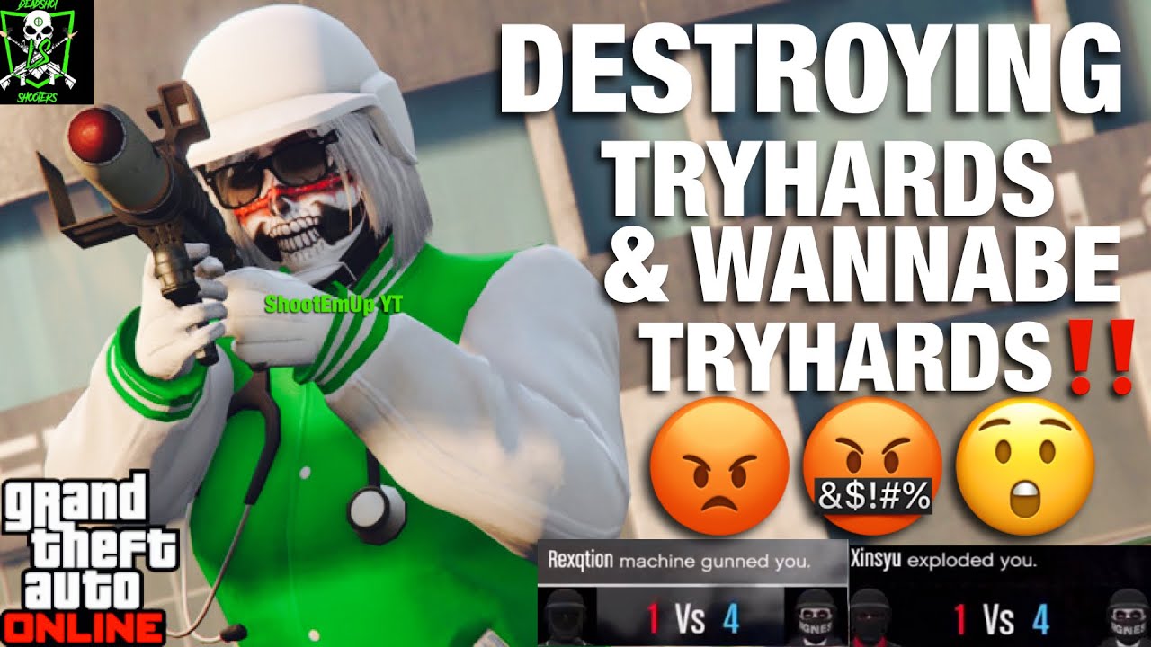 (GTA 5 ONLINE) DESTROYING TOXIC TRYHARDS & WANNABE TRYHARDS‼️🤬😲| R.I.P DSGT, ENDS & MORE GTA CREWS