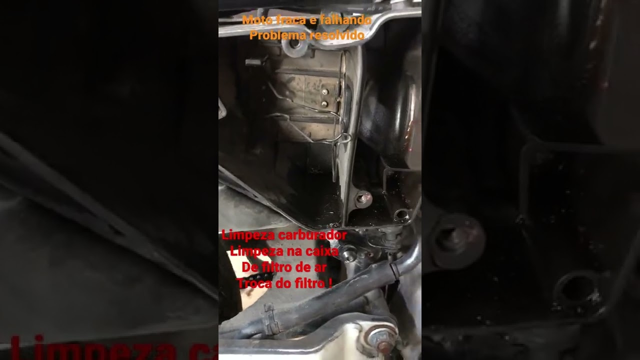 Moto ybr factor fraca e as vezes falhando
