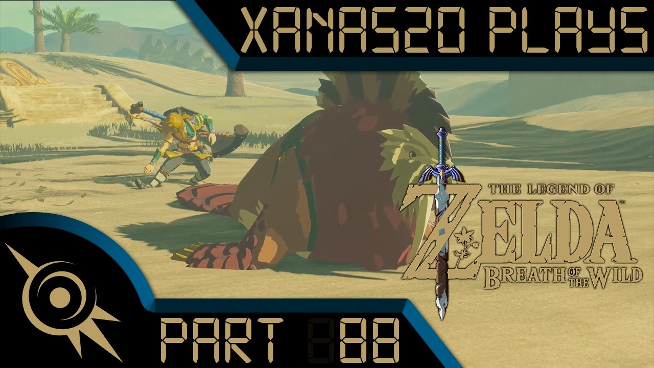 Let's Play The Legend of Zelda: Breath of the Wild Part 88 - Racing the Dunes