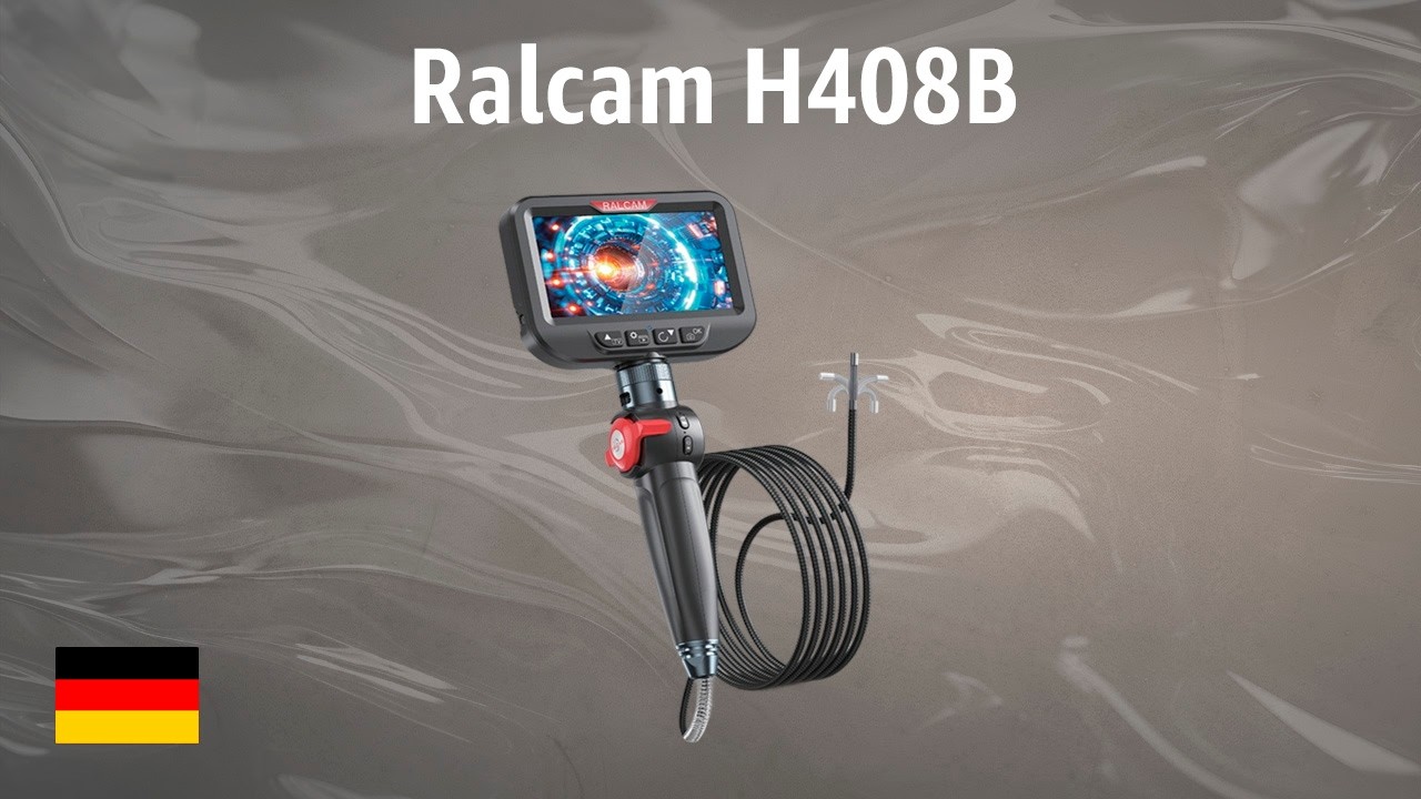Endoskopkamera mit Licht Ralcam H408B | TEST | Deutsch