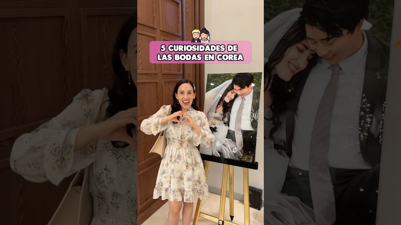 As&iacute; son las bodas en Corea del Sur ❤️🇰🇷💍 #korea #koreanwedding #bodas