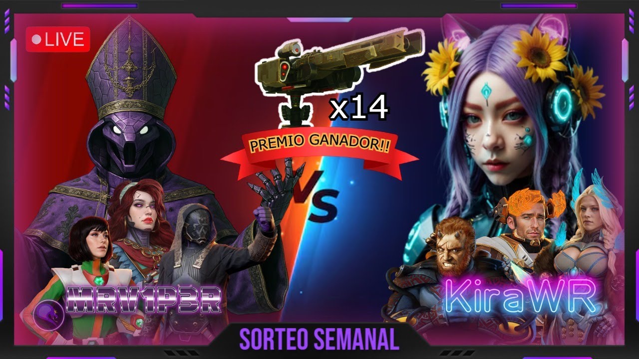 War Robots  🟣 Armas legendarias en juego ⚔️ SORTEO VENIRE 💥VS 💥@Mr.V1P3R ✨GAMEPLAY |  Liga campeon