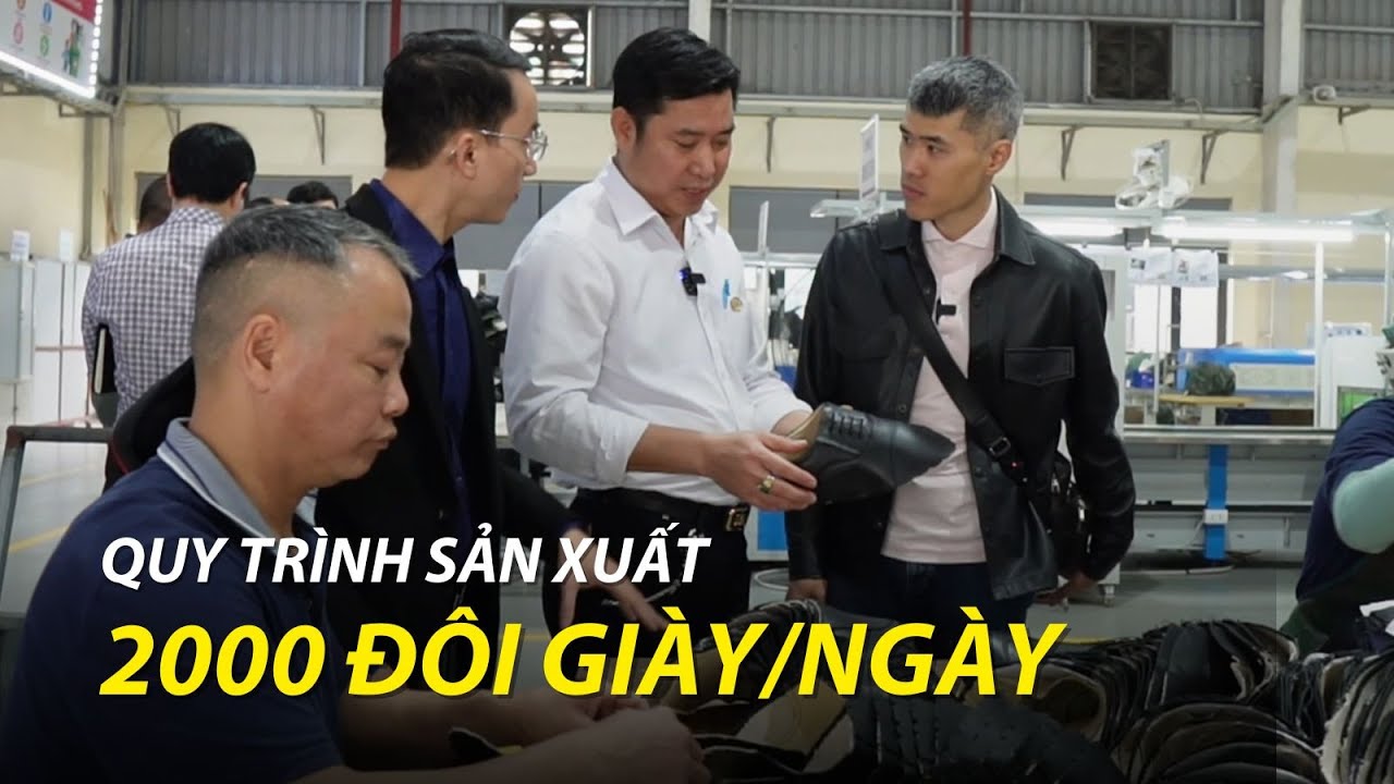Cách mà công ty quân đội sản xuất 2000 đôi giày 1 ngày