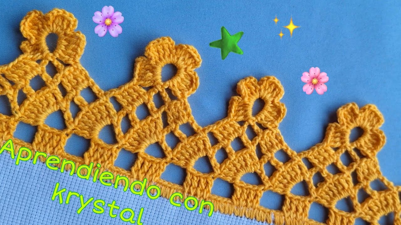 Puntilla #314 de flor ⚜️ queda muy linda sencilla y original