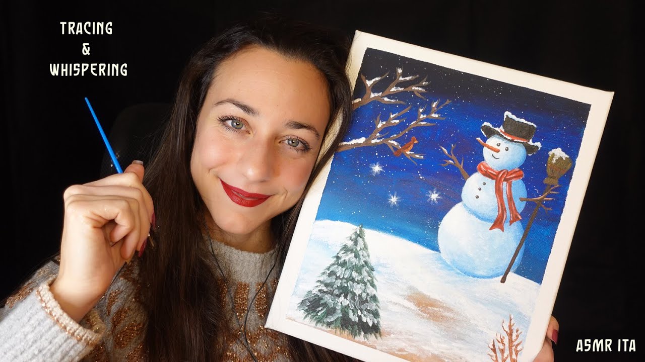 Dolcissimo Tracing di Natale ⛄ ASMR ITA Whispering
