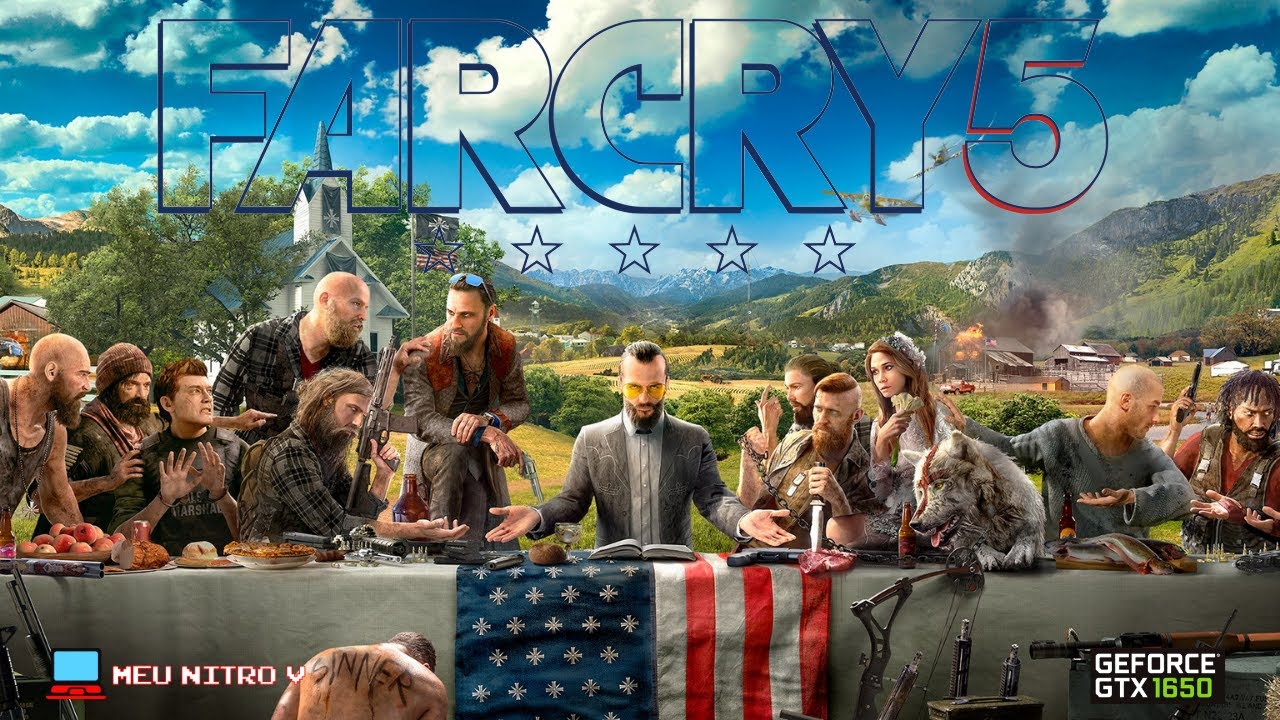 Far Cry 5 ACER NITRO 5 i5 9300H GTX 1650