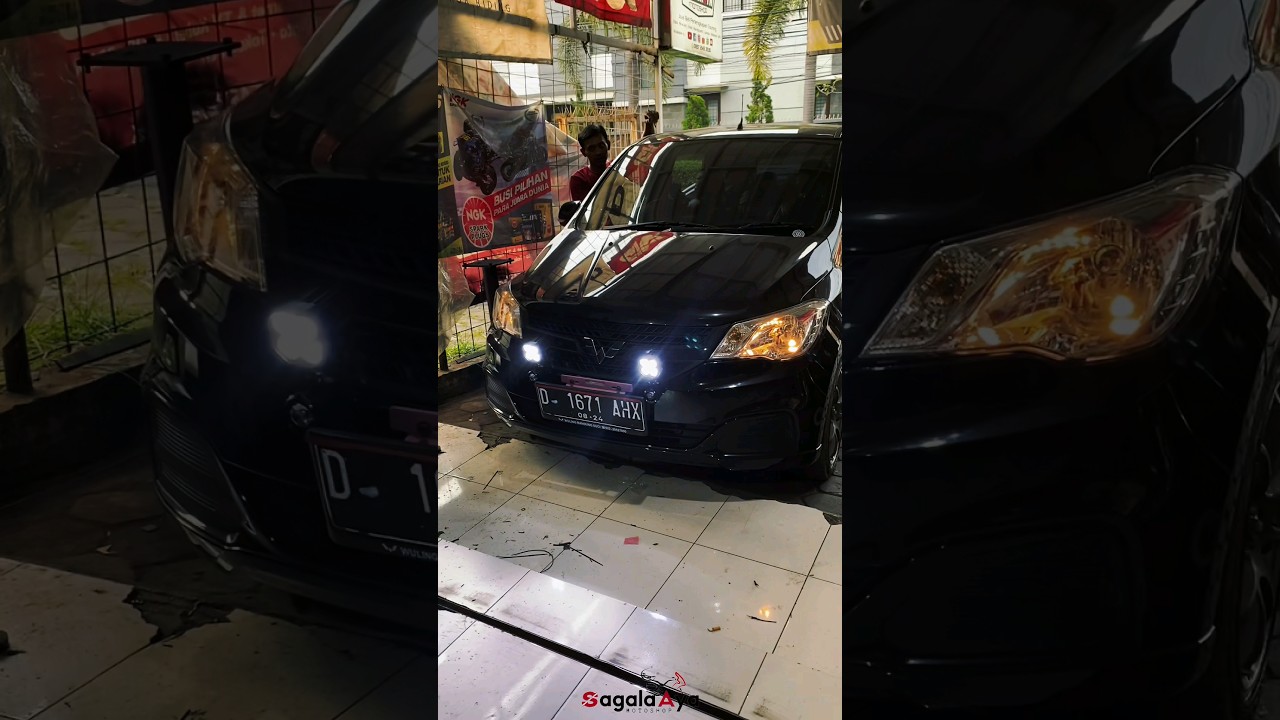 PASANG LAMPU KABUT DI MOBIL WULING pake GR GOLD RUN WAY DAN DUROMOTO M6 #GOLDRUNWAY #duromoto