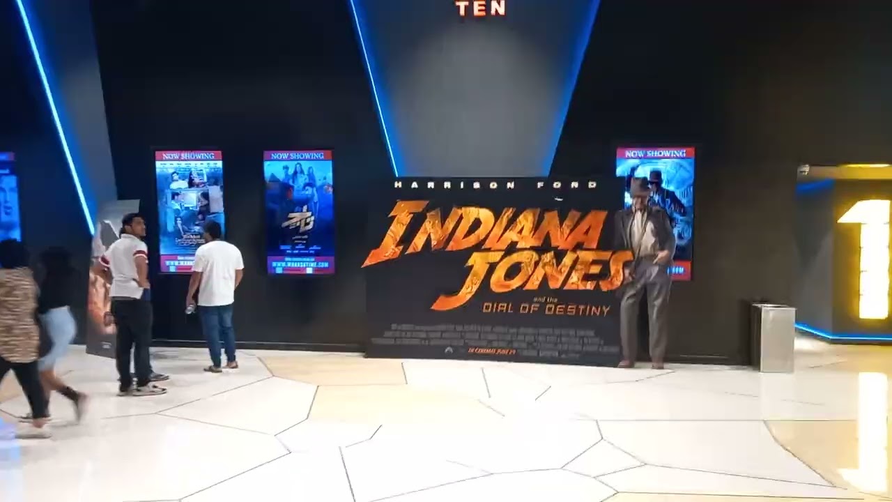 BAHRAIN # JUFFAIR MALL # CINECO CINEMAS # INDIANA JONES # MAAMANNAN # THEATRE VISIT EXPERIENCE 😍😍