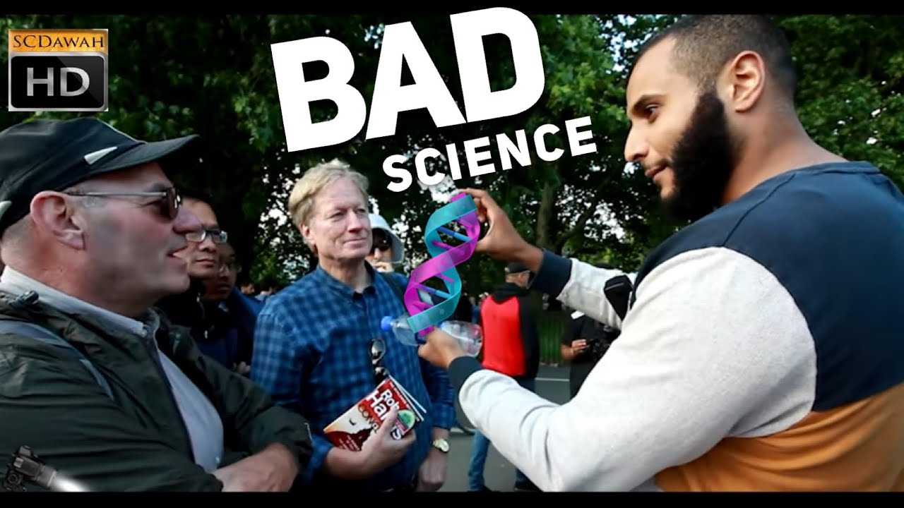Bad Science! Muhammed Hijab Vs 2 Atheists | Old Is Gold | Speakers Corner | Hyde Park