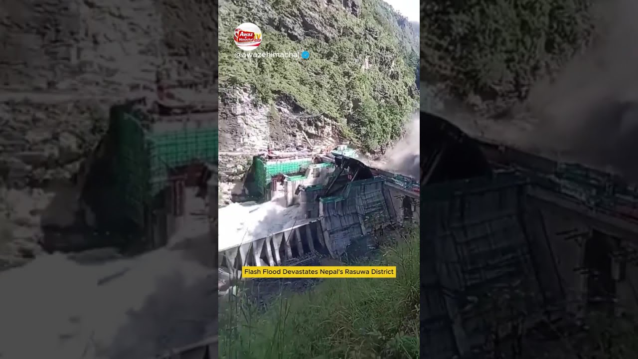 VIDEO | Nepal: Devastating flash flood causes major damage to markets and hydropower projects