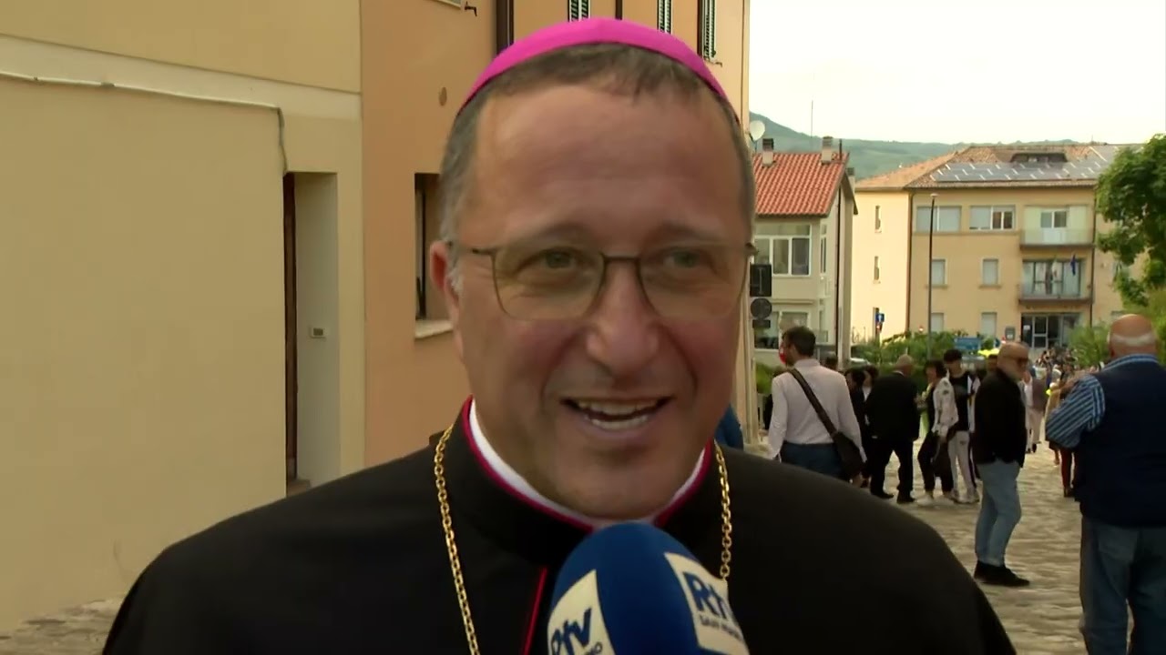 Il Lucano mons. Domenico Beneventi, nuovo vescovo di San Marino-Montefeltro, accolto a Pennabilli