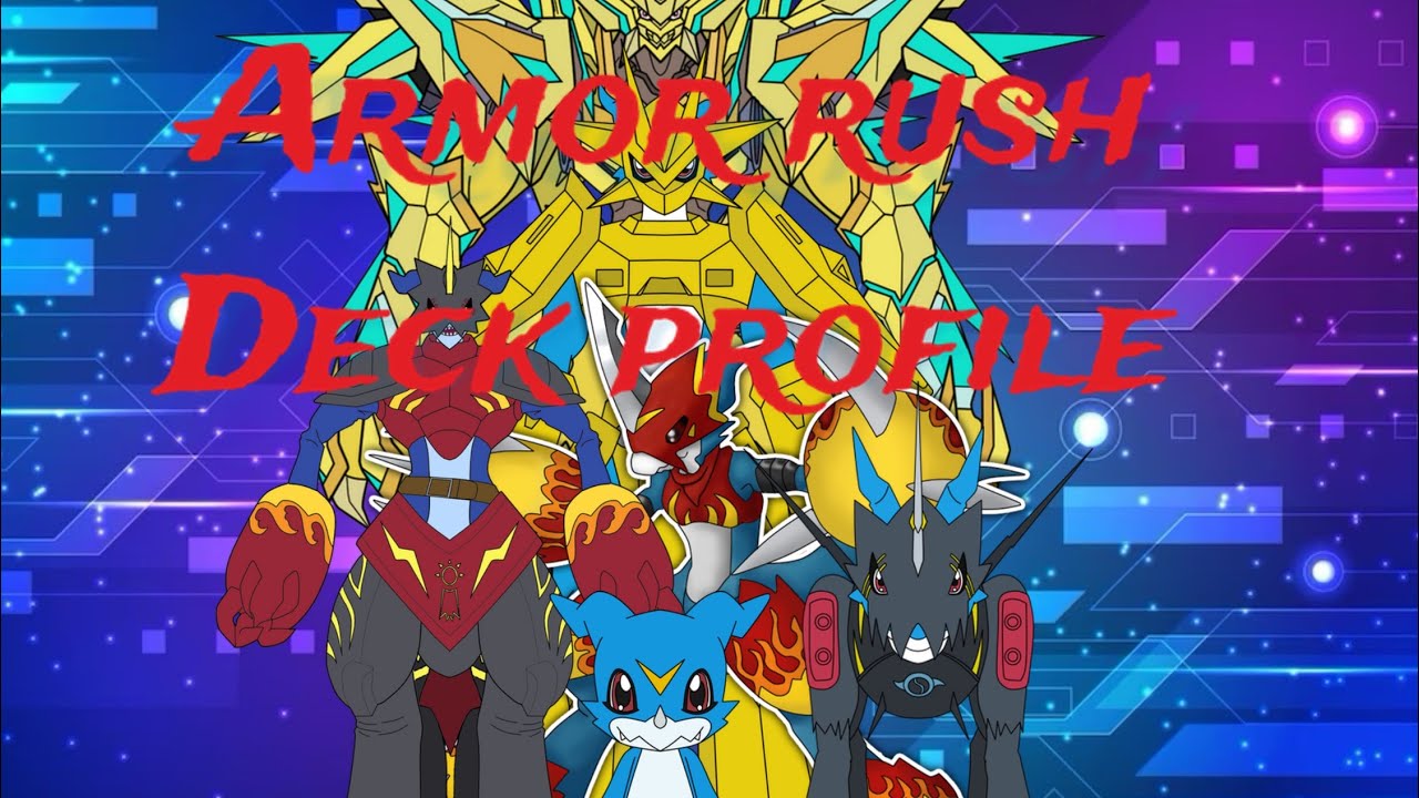 Digimon TCG:Armor Rush Deck Profile