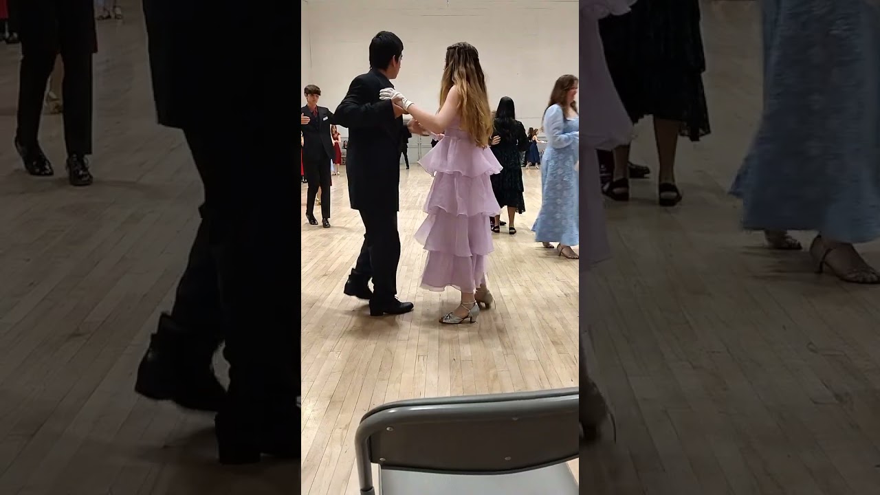 Daniel March 10, 2026. Nordquist Taylor ballroom dance. Getting ready for performance!