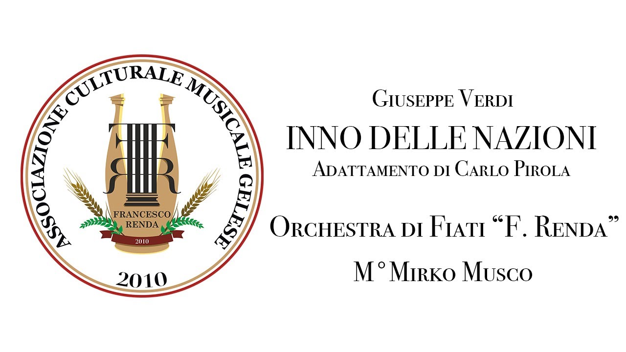 Inno delle Nazioni (G. Verdi - arr. C. Pirola) - Orchestra di Fiati 