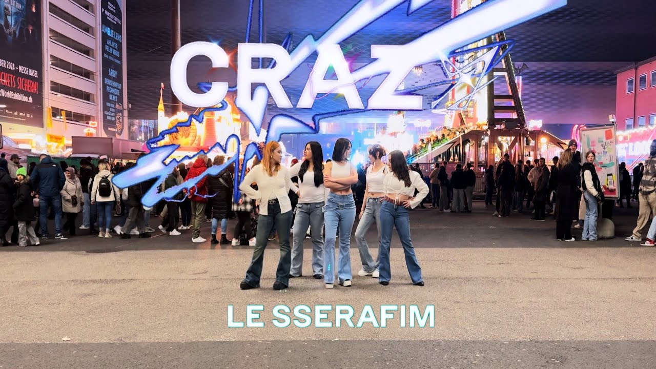 [KPOP IN PUBLIC/ ONE TAKE] LE SSERAFIM (르세라핌) 'CRAZY' by RISET Official SWITERZLAND