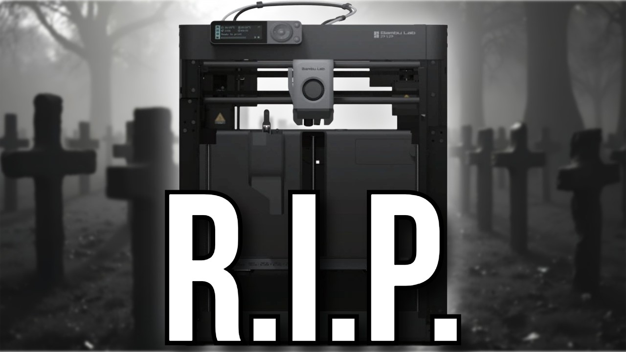 The Bambu Lab P1P Is No More