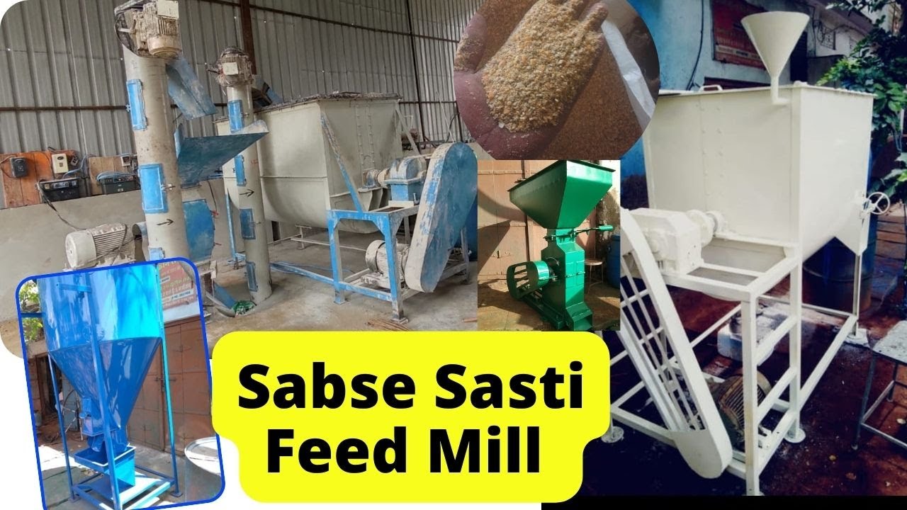 Poultry Feed Mill Installation | Dairy Feed Mill | Cheapest Feed Mill | Sabse Sasti Feed Mill