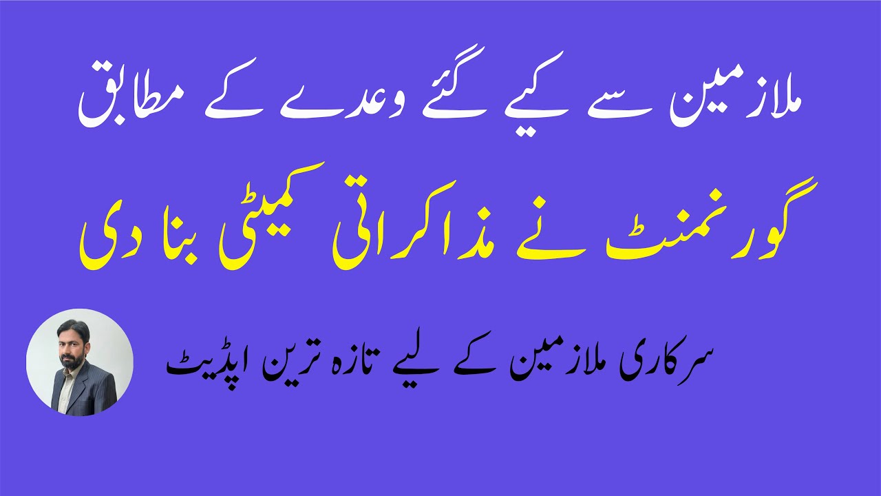 Committee for Resolution of Issues of Protesting Govt Employees