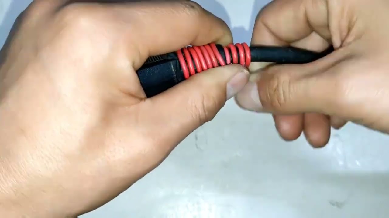 电线从根部断了怎么接？别再用胶带直接缠，用这个方法修好又耐用 #维修电工 #每天跟我涨知识 #电工知识 #零基础学电工 #技术分享