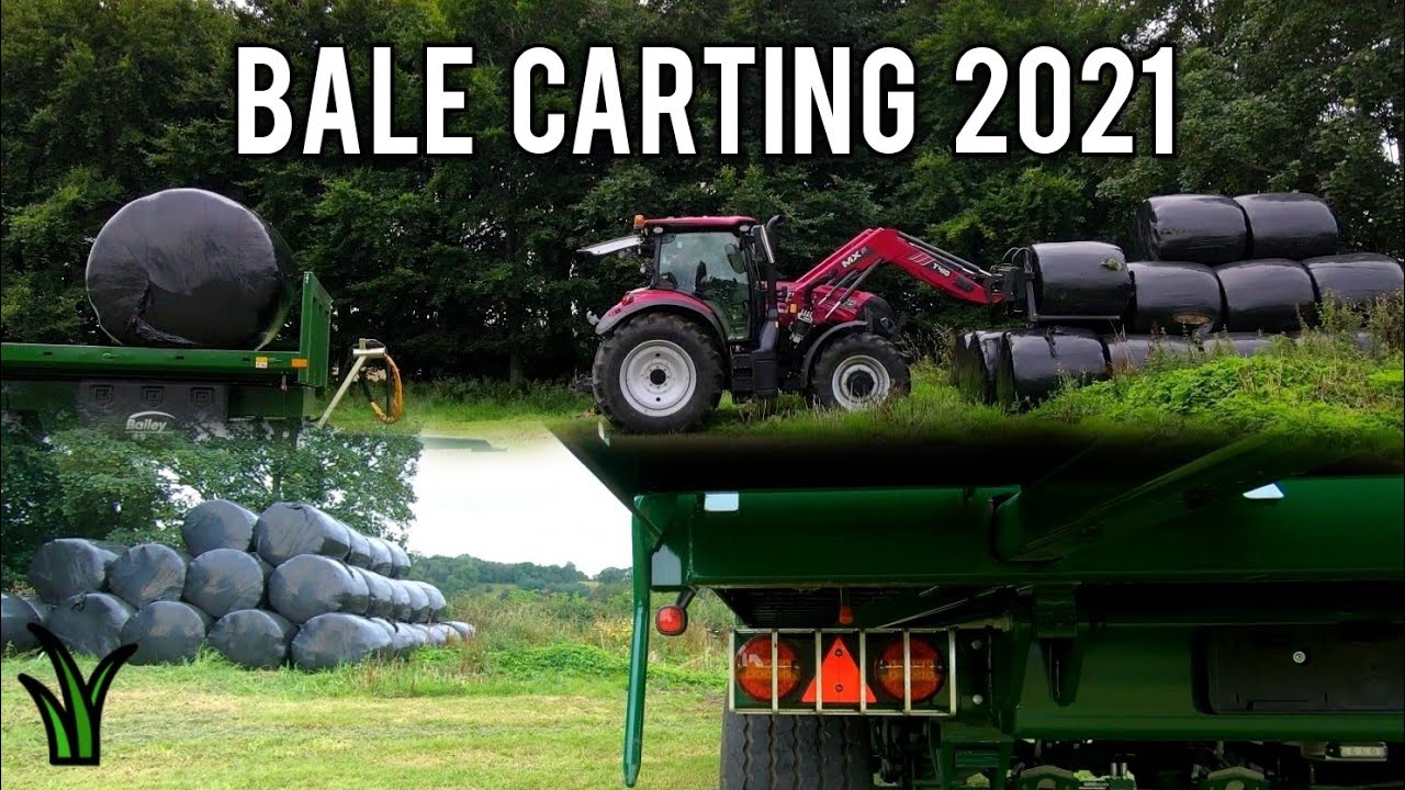 Silage 2021 ~ Carting Bales ~ 4k