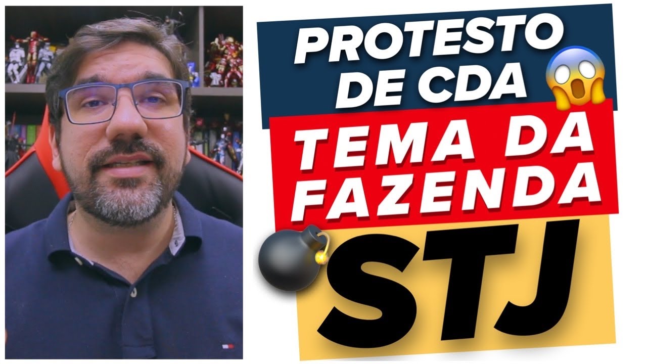 🔴😱 IMPORTANTE PARA A FAZENDA: STJ - PROTESTO DE CDA | PROF UBIRAJARA 🔴