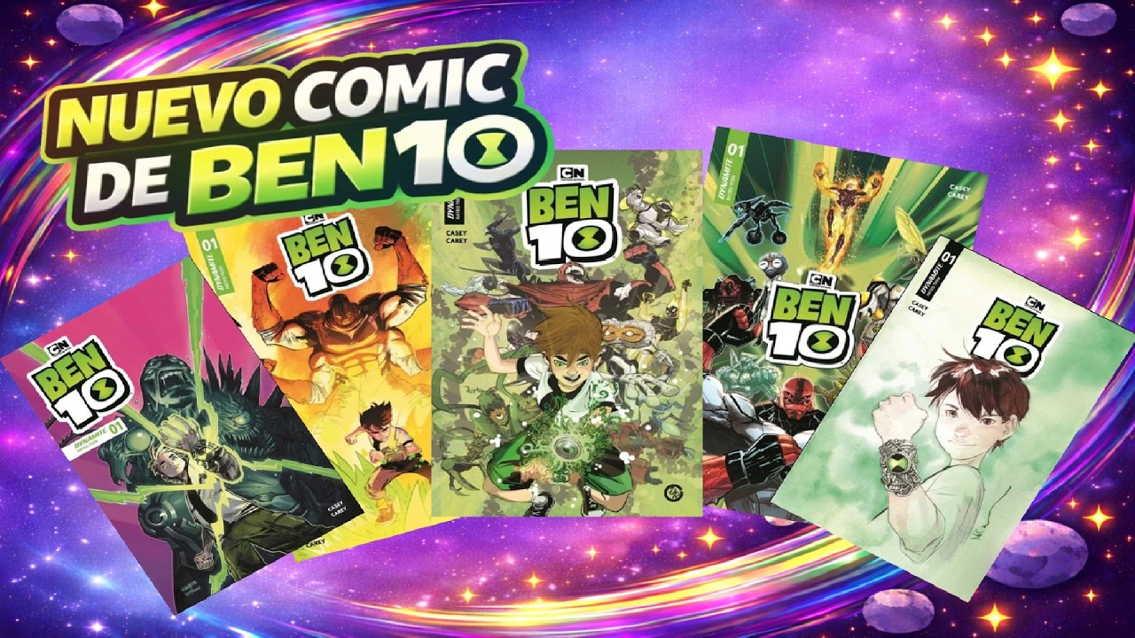 Hablemos del comic de Ben 10 X Dinamyte comic, análisis completo y opinión