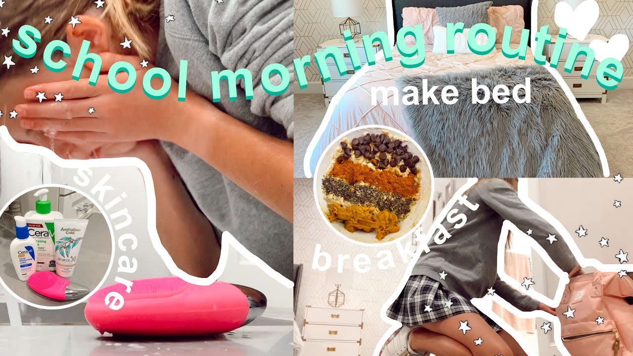 SCHOOL MORNING ROUTINE 2021 | fall morning routine
