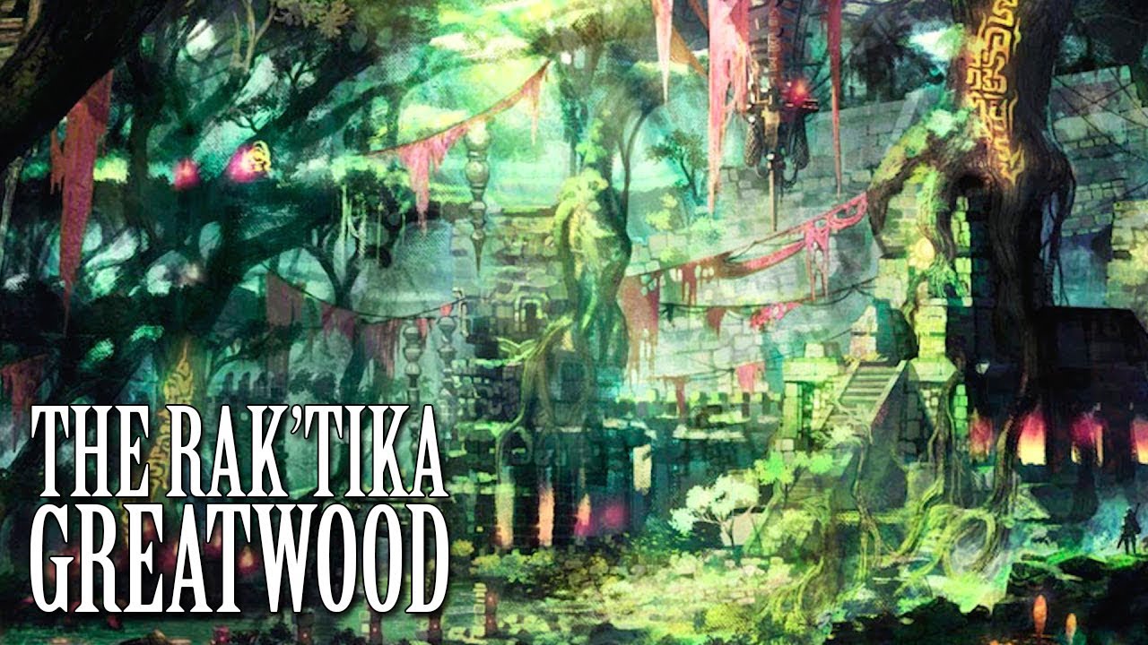 FFXIV OST The Rak'Tika Greatwood Theme #2 ( A Hopeless Race )