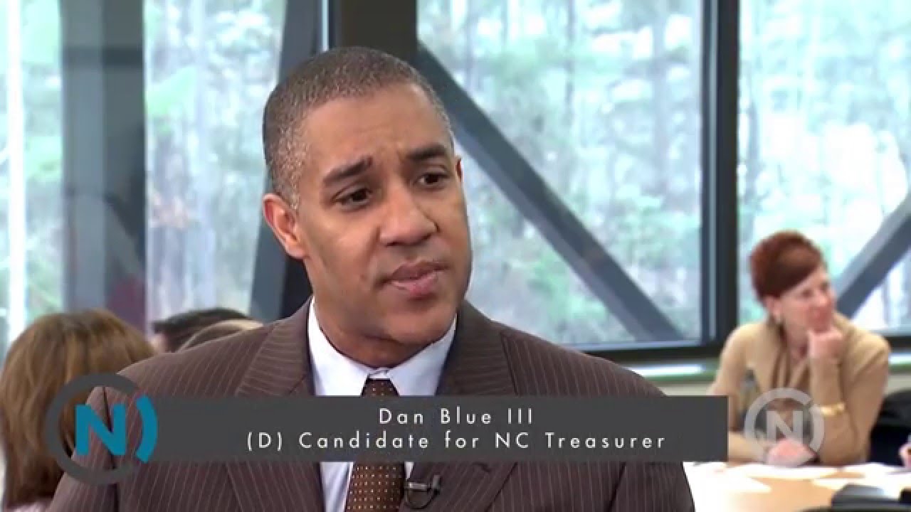 Dan Blue III on Seeking the NC Treasurer's Office | NC Channel