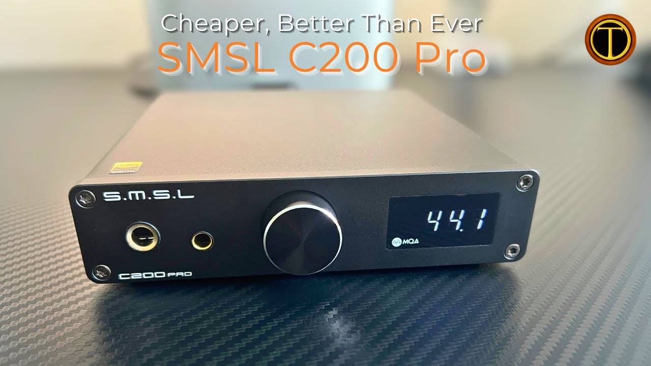 SMSL C200 Pro ESS DAC, Pre Amp & HPA Review
