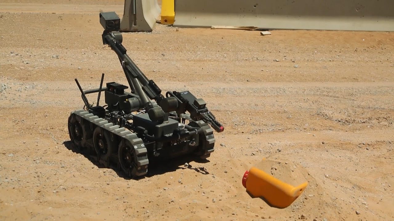 741st Ordnance Company (EOD) training