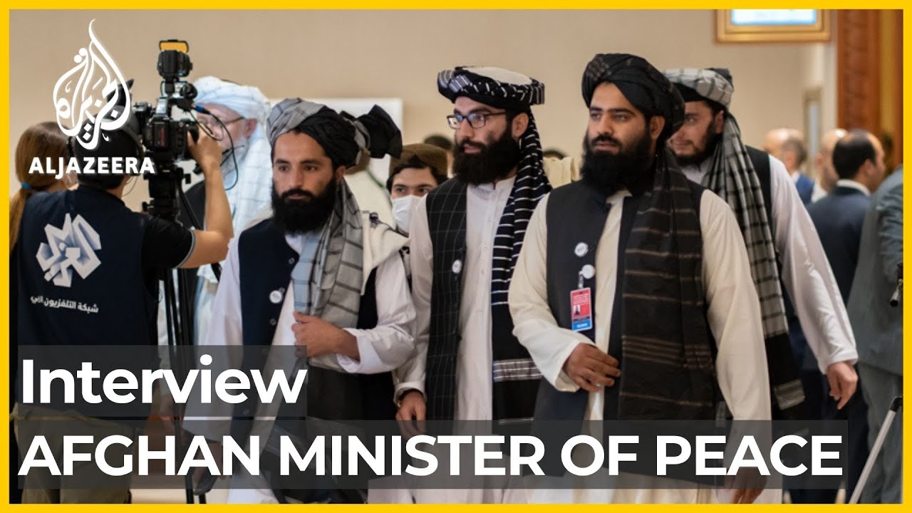 Interview with Sadat Mansoor Naderi, Minister of Peace | al Jazeera Exclusive