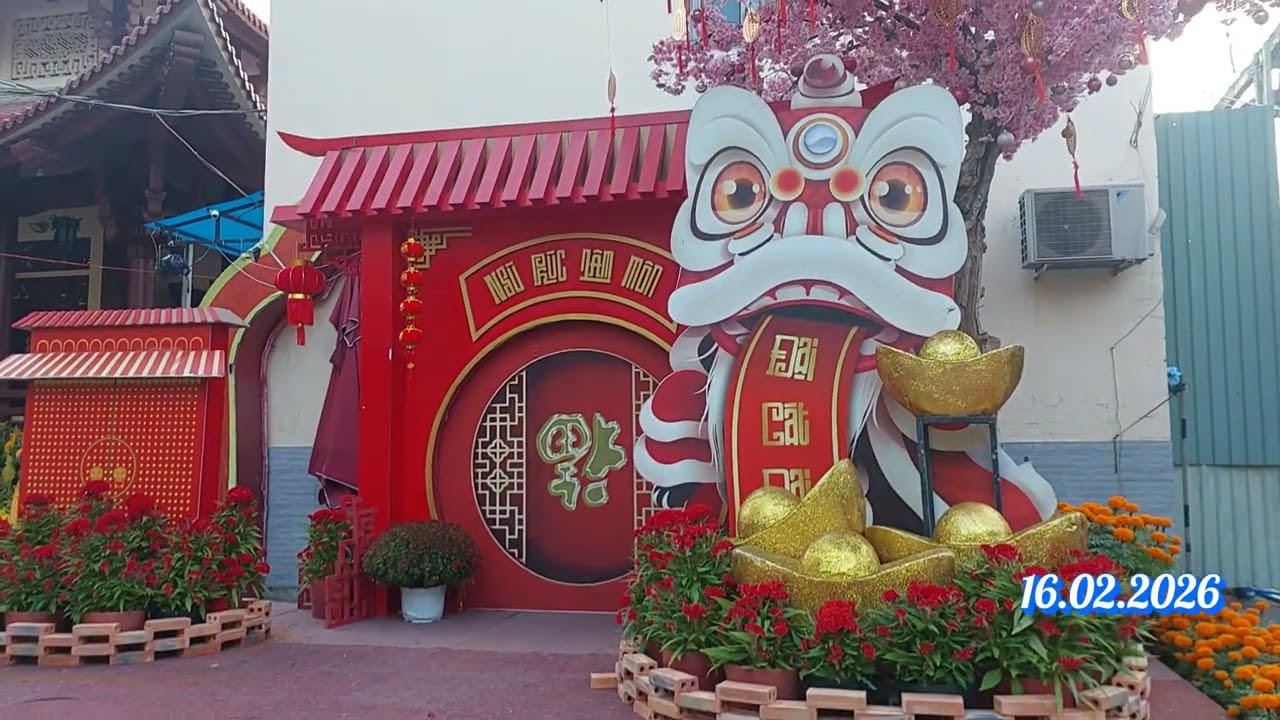 Chiều 29 tết Bính Ngọ tại Chùa Di Lặc 