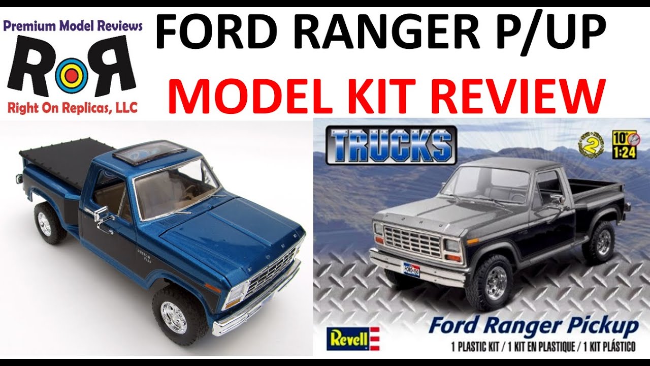 Пикап Ford Ranger (I) 1:24, Revell 4360 — сборка и обзор модели, модели