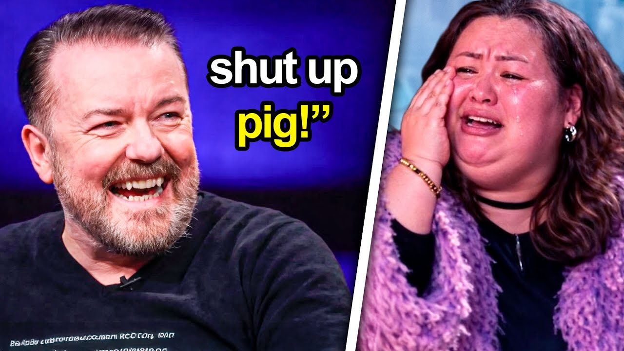 Ricky Gervais HUMILIATING Fat People For 10 Minutes Straight!