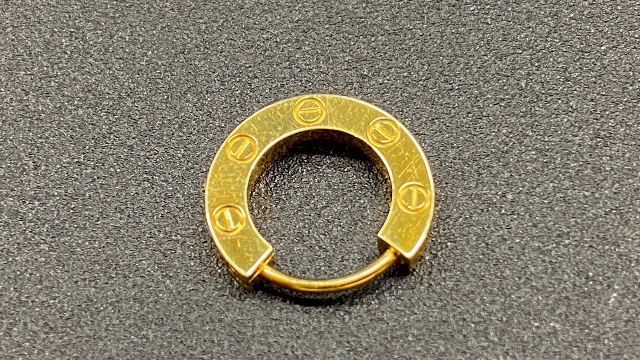 Unboxing and Review - Cartier Love Single Loop Earring ของดีทีผู้ชายควรโดน ในราคา 2x,xxx