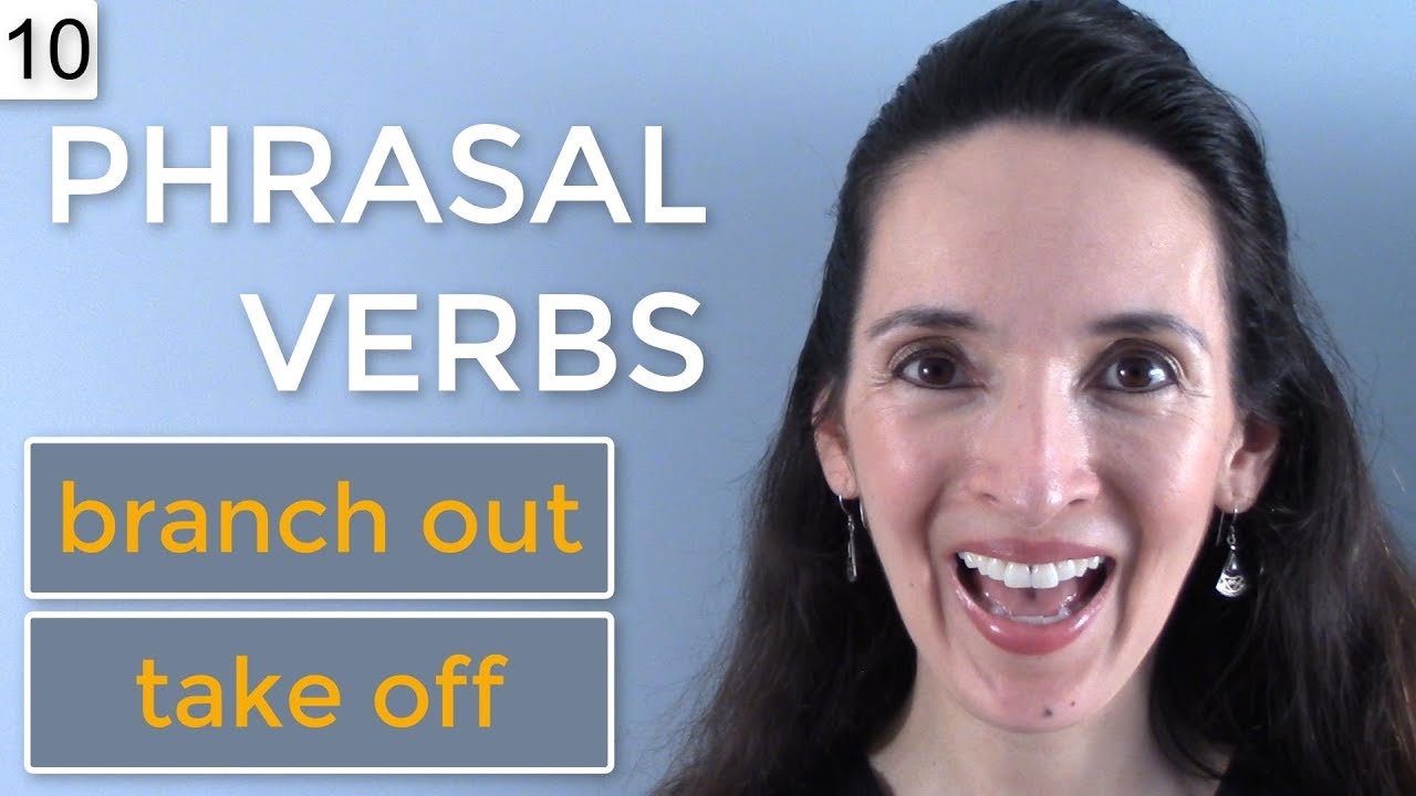 Jennifer's NEW Phrasal Verb Challenge 🌳🚀 Lesson 10: branch out, take off