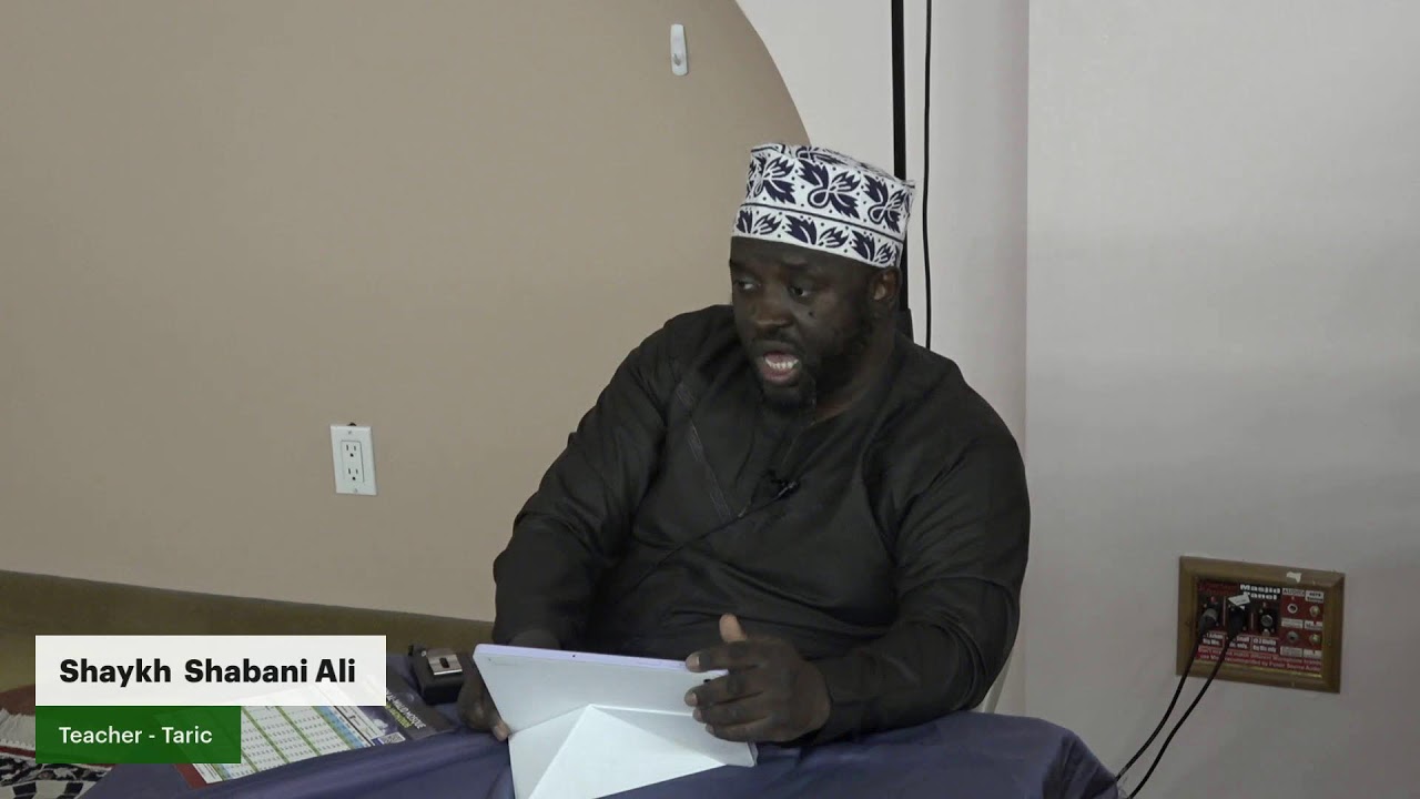 Halaqah w/ Shaykh Shabani Ali