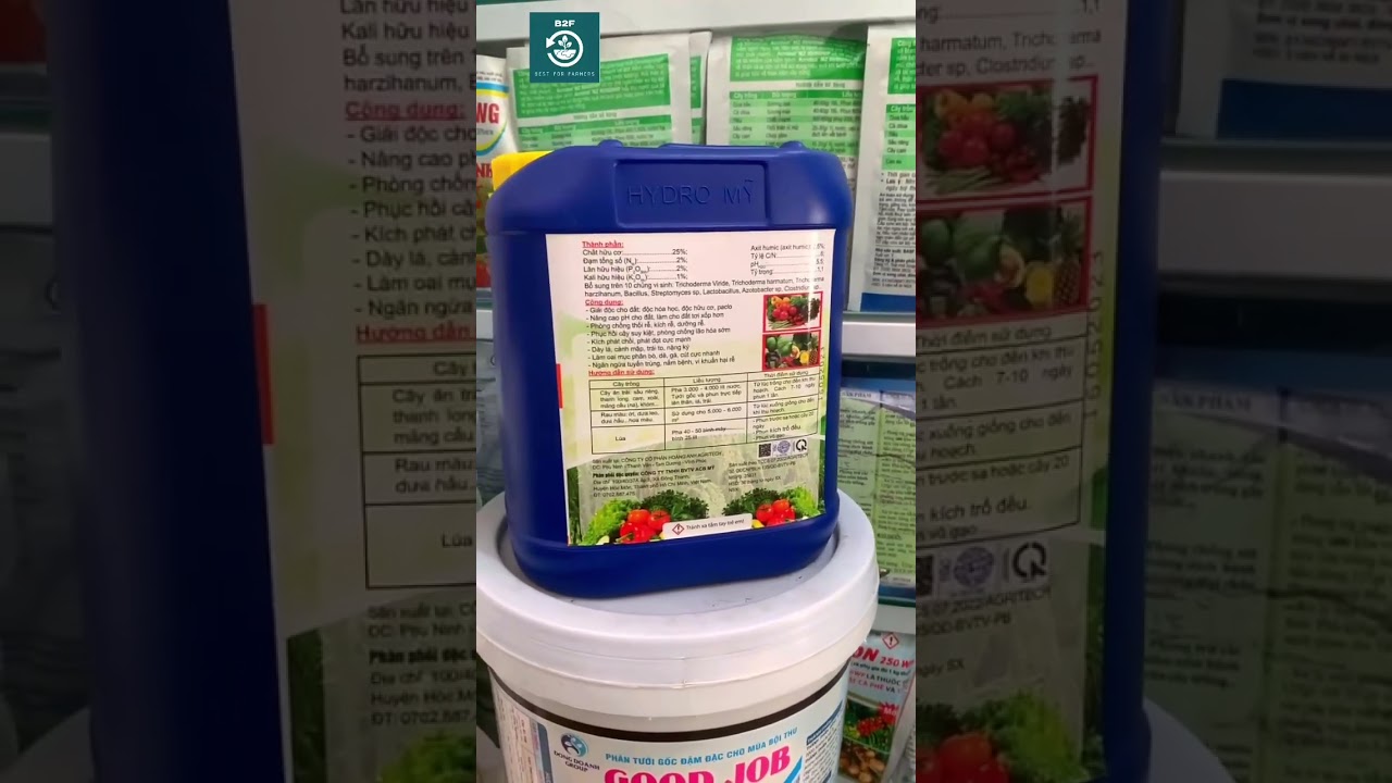HYDRO MỸ &ndash; PH&Acirc;N B&Oacute;N HỮU CƠ ORGANIC 09 CHỐNG THỐI RỄ - Hotline: 0776.400.038