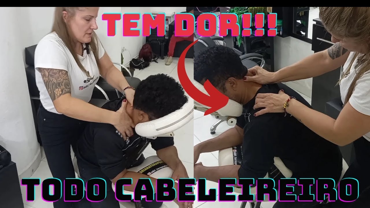 O Ponto da Dor dos Cabeleireiros- Quick Massagem neles!