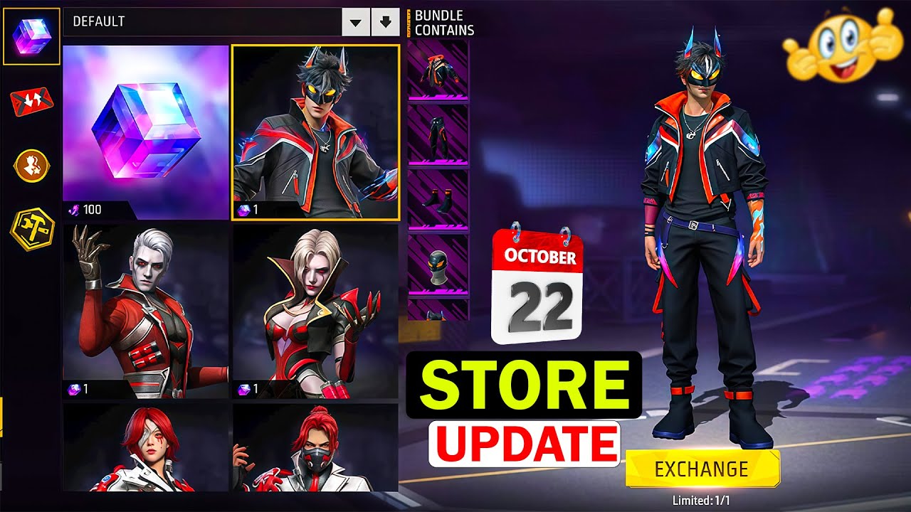 Good News Magic Cube Store Update Tonight 🤩 | 22 October Magic Cube Bundle Free Fire 