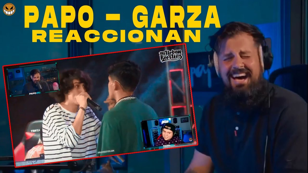 PAPO Y GARZA REACCIONAN A JAZE vs LITZEN - MINUTOS LIBRES (sobre el beat de Leyendas Urbanas)