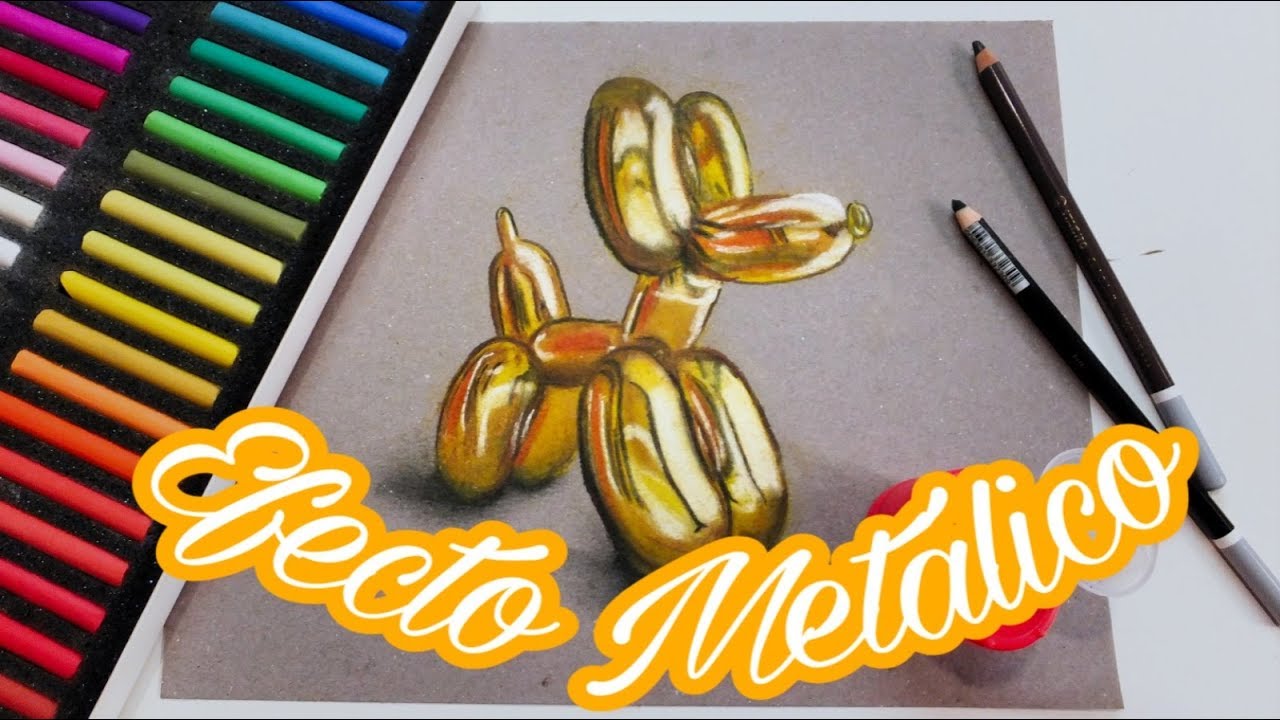Cómo Dibujar Efecto Metálico